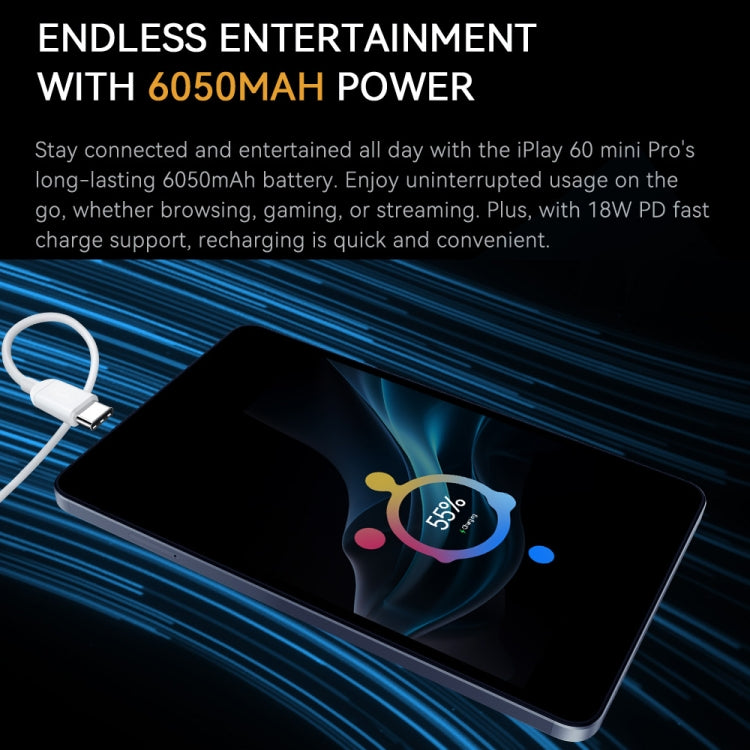 ALLDOCUBE iPlay 60 Mini Pro 4G LTE Tablet, 8GB+128GB, 8.4 inch Android 14 MTK Helio G99 Octa Core(Grey) - free shipping - PMC Jewellery - Order now!