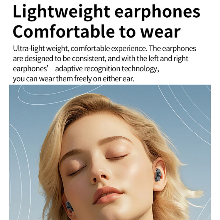 LC19 1.53 inch 2 in 1 Bluetooth Earphone IP67 Waterproof Smart Watch, Support Sleep Monitoring(Black Silver) - Smart Watches by PMC TechLife | Online Shopping South Africa | PMC TechLife | Buy Now Pay Later Mobicred