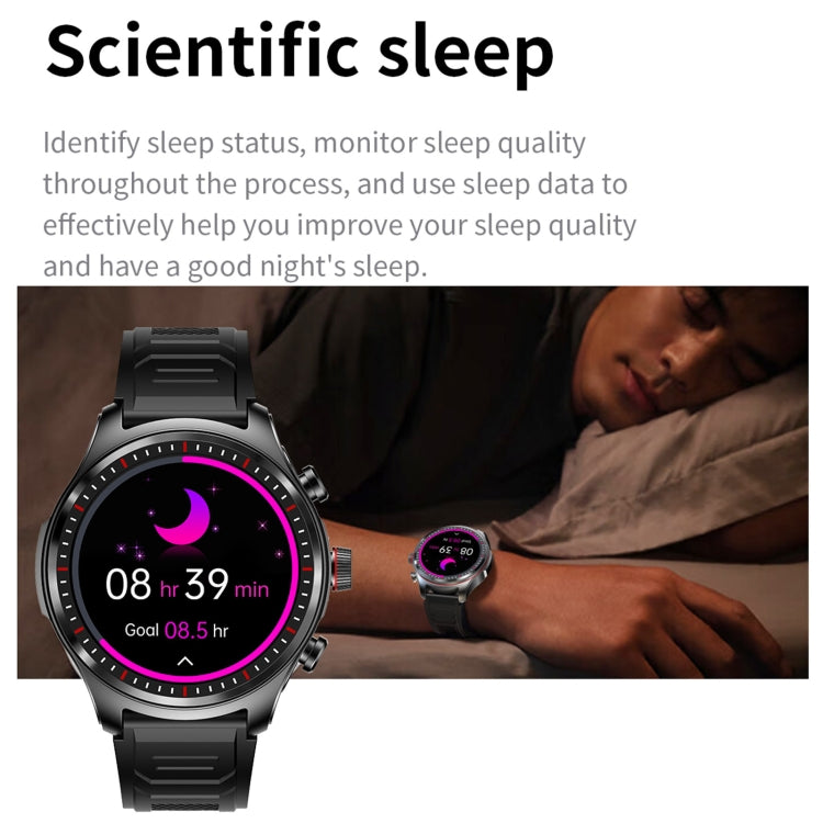 LC19 1.53 inch 2 in 1 Bluetooth Earphone IP67 Waterproof Smart Watch, Support Sleep Monitoring(Black Silver) - Smart Watches by PMC TechLife | Online Shopping South Africa | PMC TechLife | Buy Now Pay Later Mobicred