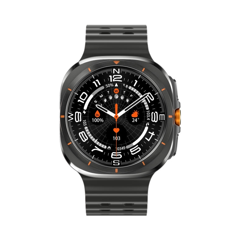 W7 1.43 inch IP68 Waterproof Smart Watch, Support Sedentary Reminder / Sleep Monitoring(Black) - Smart Watches by PMC TechLife | Online Shopping South Africa | PMC TechLife | Buy Now Pay Later Mobicred