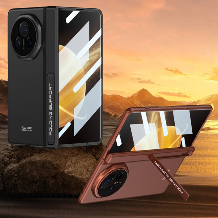 For Honor Magic V3 GKK Integrated Magnetic Folding Hinge All-inclusive Phone Case(Sand Gold) - Honor Cases by GKK | Online Shopping South Africa | PMC Jewellery | Buy Now Pay Later Mobicred