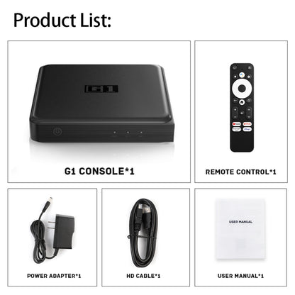 G1 Cortex-A55 Android 11 Quad-core CPU 4K HD Internet Set-top Box with Remote Control, 4GB+32GB(UK Plug) - Others by PMC Jewellery | Online Shopping South Africa | PMC Jewellery | Buy Now Pay Later Mobicred