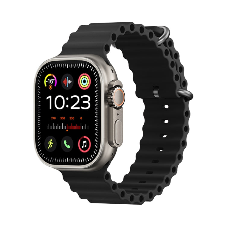 WK WH-02 Traveler 2.01 inch Smart Watch Supports Blood Oxygen Monitoring(Black) - Smart Watches by WK | Online Shopping South Africa | PMC TechLife | Buy Now Pay Later Mobicred