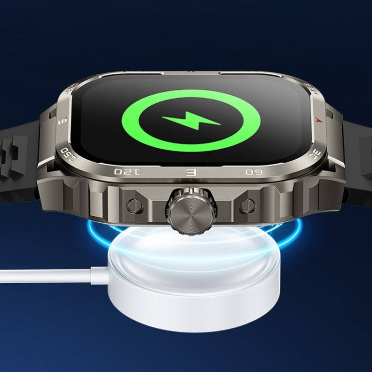 WK WH-03 2.01 inch Smart Watch Supports Bluetooth Calls(Black) - free shipping - PMC TechLife - Order now!