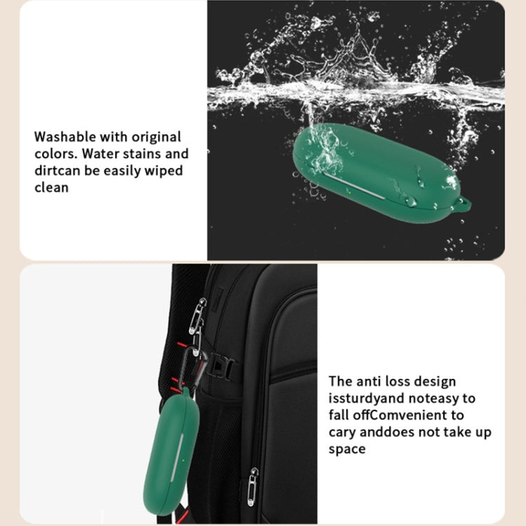 For Anker Soundcore V20i Wireless Earphone Silicone Protective Case(White) - Other Earphone Case by PMC Jewellery | Online Shopping South Africa | PMC Jewellery | Buy Now Pay Later Mobicred