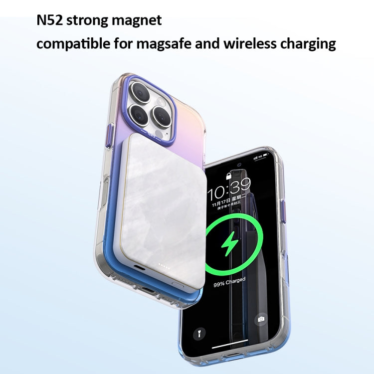 For iPhone 16 Pro TGVIS Grace Series MagSafe Magnetic Phone Case(Colorful) - iPhone 16 Pro Cases by TGVIS | Online Shopping South Africa | PMC Jewellery | Buy Now Pay Later Mobicred