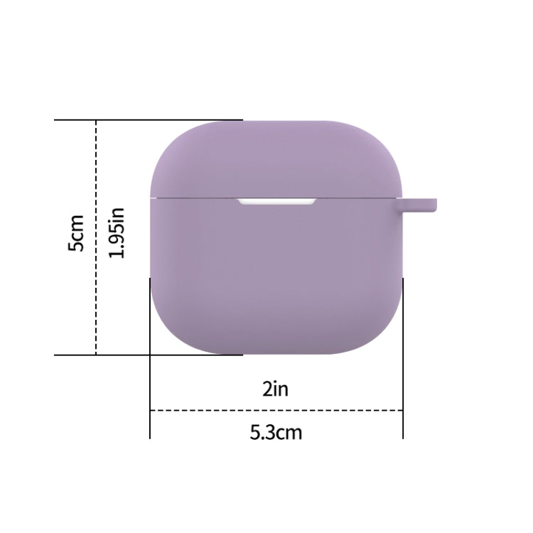 For AirPods 4 Silicone Earphone Protective Case with Hook(Pink) - For AirPods 4 by PMC Jewellery | Online Shopping South Africa | PMC Jewellery | Buy Now Pay Later Mobicred