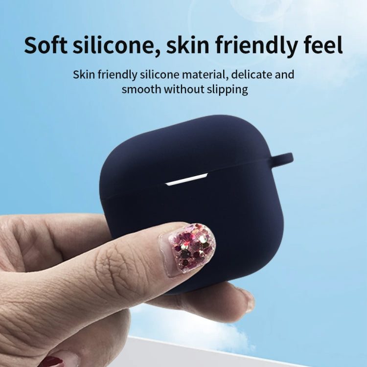For AirPods 4 Silicone Earphone Protective Case with Hook(Mint Green) - free shipping - PMC Jewellery - Order now!