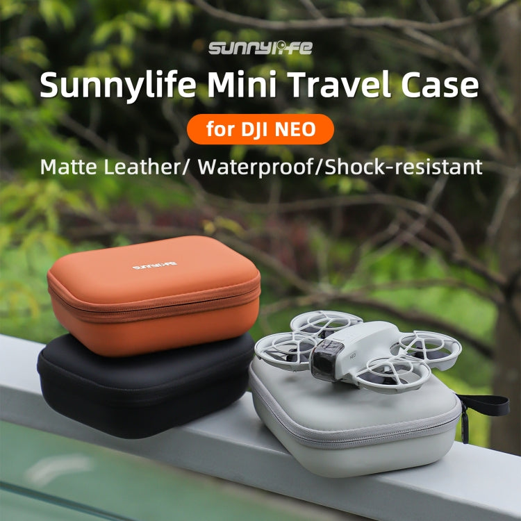 For DJI Neo Sunnylife Body Storage Case Box Suitcase(Black) - free shipping - PMC TechLife - Order now!
