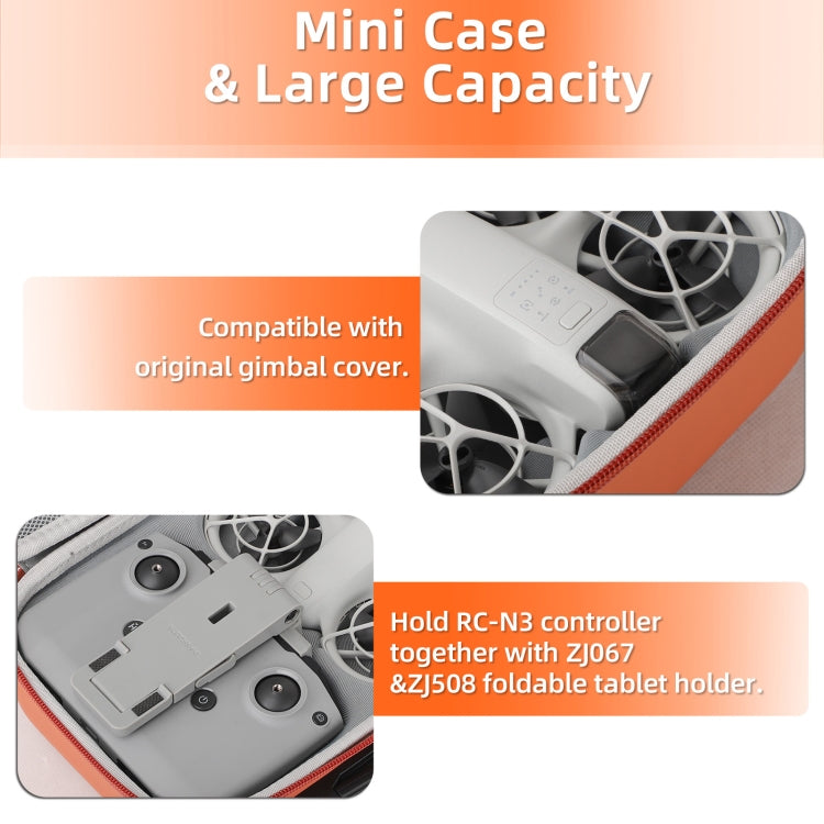 For DJI Neo Sunnylife Drone Batteries Kit Storage Case Box Suitcase(Black) - free shipping - PMC TechLife - Order now!