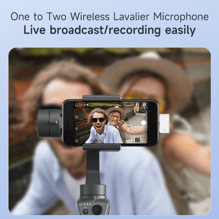 SX88 1 TX + 2 RX Smart Noise Reduction Lavalier Wireless Microphone, Specification:Type-C(Silver) - Microphone by PMC Jewellery | Online Shopping South Africa | PMC Jewellery | Buy Now Pay Later Mobicred