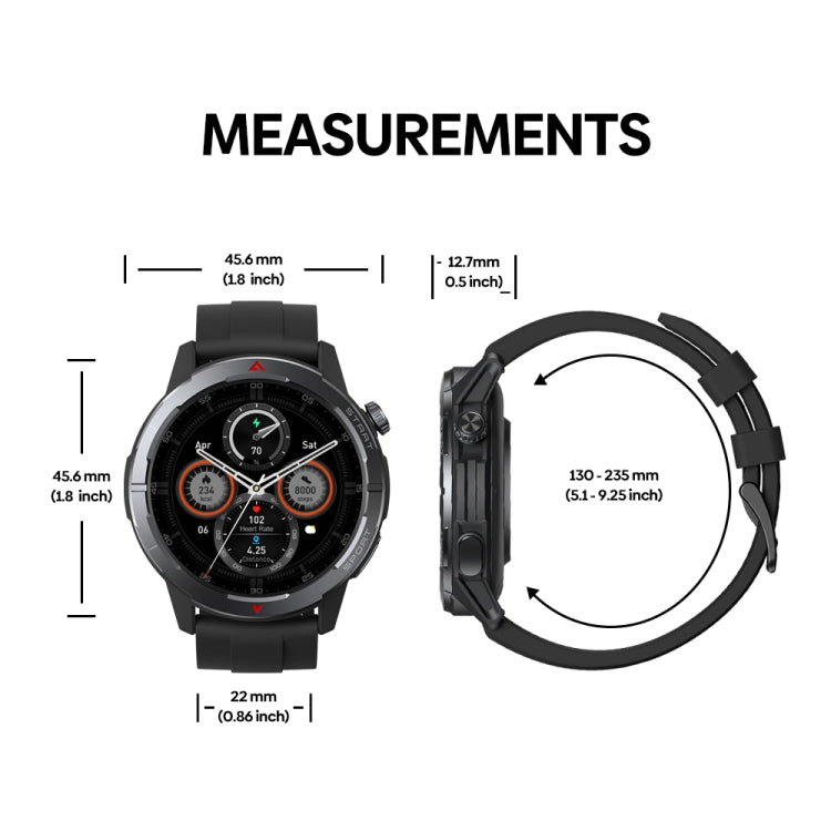 Zeblaze Stratos 3 Ultra 1.43 inch Screen Rugged Outdoor Sports GPS Smart Watch(Moon White) - free shipping - PMC TechLife - Order now!