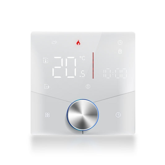 BHT-009GBLW-MT Electric Heating WiFi Smart Home LED Thermostat with Matter(White) - Thermostat & Thermometer by PMC Jewellery | Online Shopping South Africa | PMC Jewellery | Buy Now Pay Later Mobicred