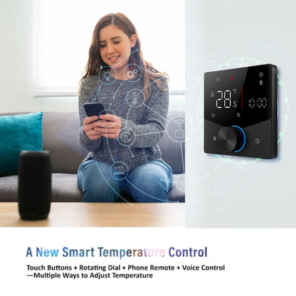 BHT-009GALW-MT Water Heating WiFi  WiFi Smart Home LED Thermostat with Matter(Black) - Thermostat & Thermometer by PMC Jewellery | Online Shopping South Africa | PMC Jewellery | Buy Now Pay Later Mobicred