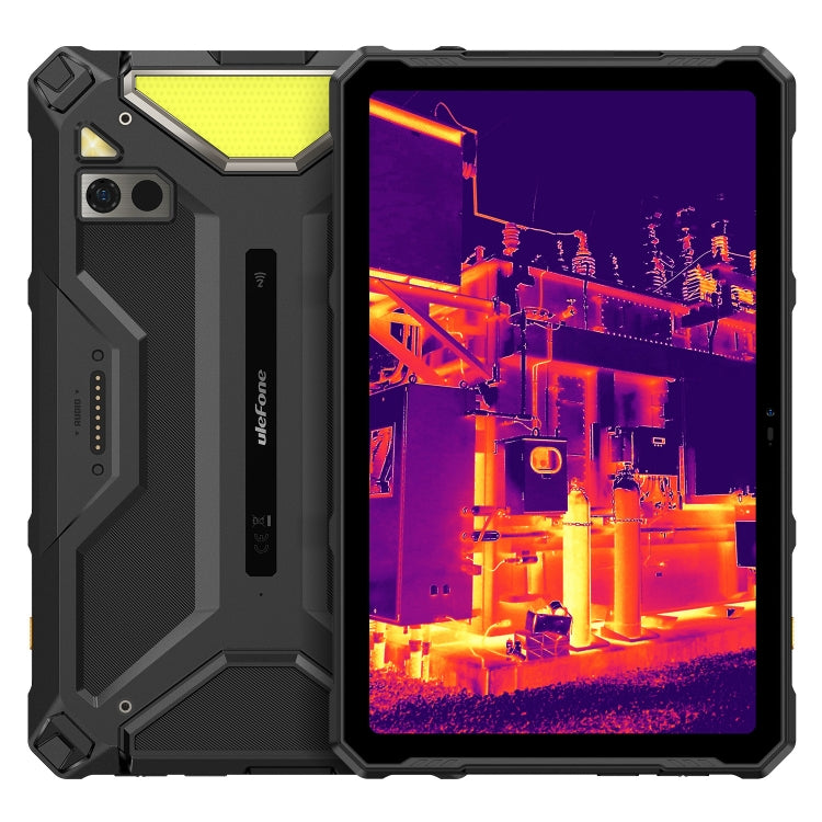 [HK Warehouse] Ulefone Armor Pad 4 Ultra Thermal Version Rugged Tablet, 8GB+256GB, 10.36 inch Android 14 MediaTek Dimensity 6300 Octa Core 5G Network, EU Plug(Black) - Other by Ulefone | Online Shopping South Africa | PMC Jewellery | Buy Now Pay Later Mobicred