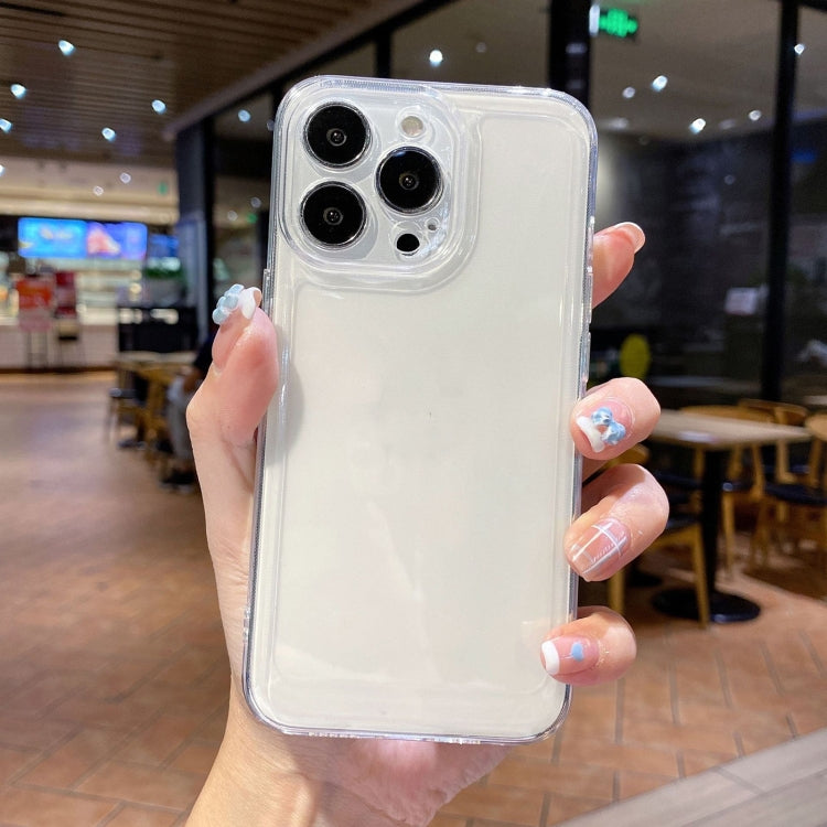 For iPhone 16e Space TPU Shockproof Phone Case(Transparent) - iPhone 16e Cases by PMC TechLife | Online Shopping South Africa | PMC TechLife | Buy Now Pay Later Mobicred