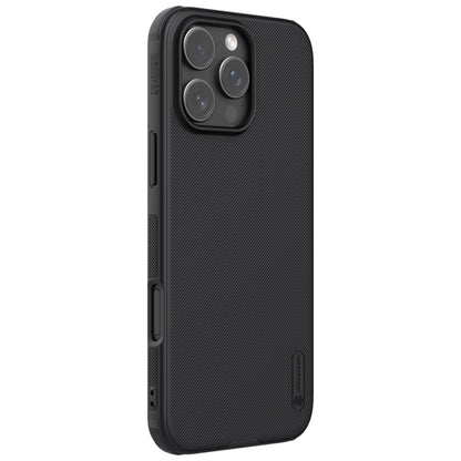 For iPhone 16 Pro NILLKIN Frosted Shield Pro PC + TPU Phone Case(Black) - iPhone 16 Pro Cases by NILLKIN | Online Shopping South Africa | PMC Jewellery | Buy Now Pay Later Mobicred