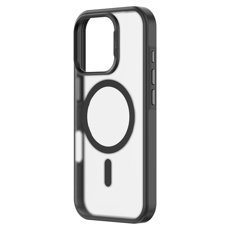 For iPhone 16 Pro ZGA Magsafe Frosted PC Hybrid TPU Phone Case(Black) - iPhone 16 Pro Cases by ZGA | Online Shopping South Africa | PMC Jewellery | Buy Now Pay Later Mobicred