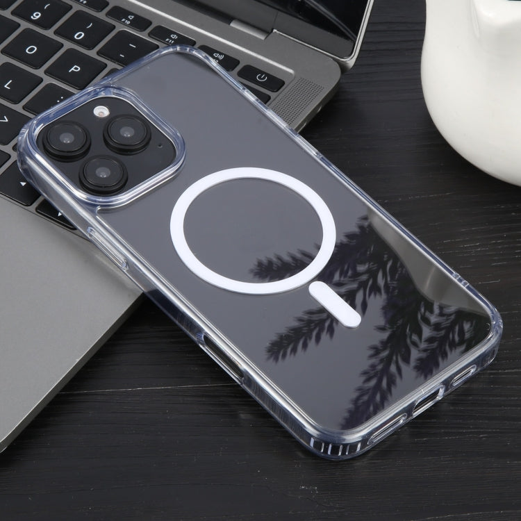 For iPhone 16 Pro GEBEI MagSafe Magnetic Transparent Phone Case(Transparent) - free shipping - PMC Jewellery - Order now!