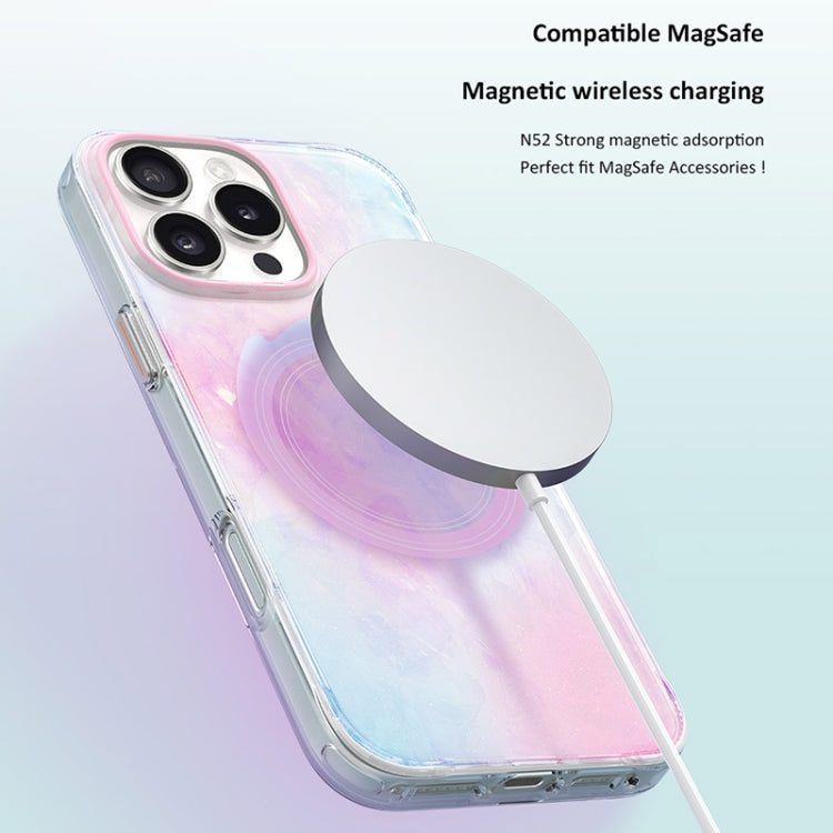 For iPhone 16 Pro TGVIS Grace Series MagSafe Magnetic Phone Case(Hallucination) - iPhone 16 Pro Cases by TGVIS | Online Shopping South Africa | PMC Jewellery | Buy Now Pay Later Mobicred