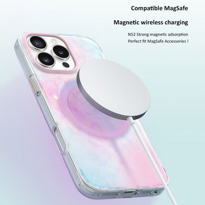 For iPhone 16 TGVIS Grace Series MagSafe Magnetic Phone Case(Glacier) - iPhone 16 Cases by TGVIS | Online Shopping South Africa | PMC Jewellery | Buy Now Pay Later Mobicred