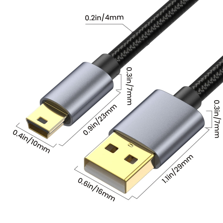 For Garmin GPS Receiver High Speed USB2.0 Version Mini 5 Pin Cable, Length:10m - USB Cable by PMC Jewellery | Online Shopping South Africa | PMC Jewellery | Buy Now Pay Later Mobicred