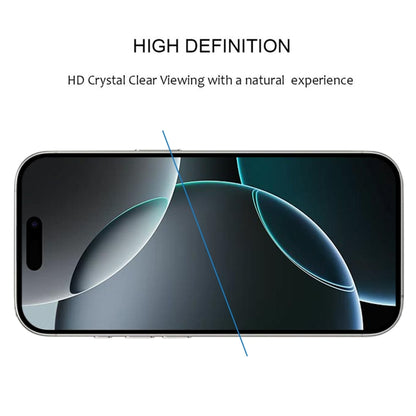 For iPhone 16 Pro Full Glue Screen Tempered Glass Film - iPhone 16 Pro Tempered Glass by PMC Jewellery | Online Shopping South Africa | PMC Jewellery | Buy Now Pay Later Mobicred