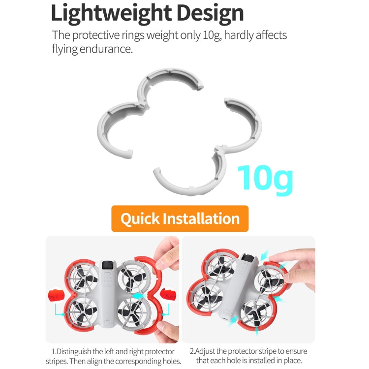 For DJI Neo Sunnylife Propeller Protective Guard Anti-collision Ring Cover(Black) - free shipping - PMC TechLife - Order now!