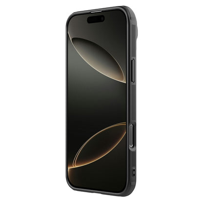 For iPhone 16 Pro Max NILLKIN CamShield Prop Translucent PC Phone Case(Black) - iPhone 16 Pro Max Cases by NILLKIN | Online Shopping South Africa | PMC Jewellery | Buy Now Pay Later Mobicred