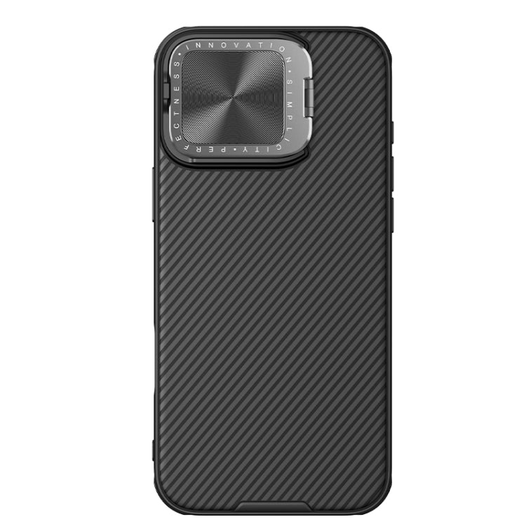 For iPhone 16 Pro Max NILLKIN CamShield Prop MagSafe Magnetic PC Phone Case(Black) - iPhone 16 Pro Max Cases by NILLKIN | Online Shopping South Africa | PMC Jewellery | Buy Now Pay Later Mobicred