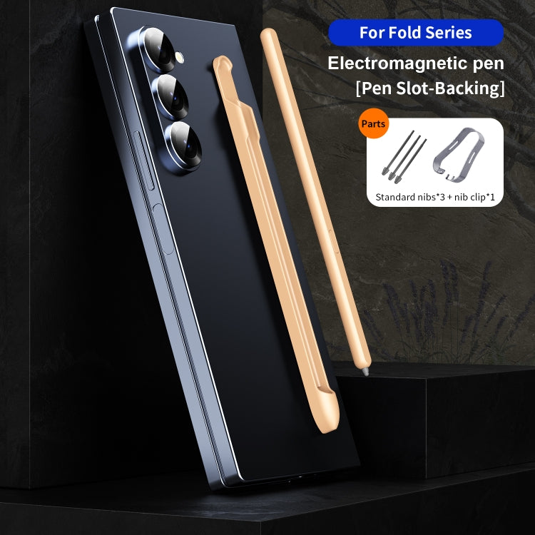 For Samsung Galaxy Z Fold6 / 5 / 4 / 3 Electromagnetic Stylus Pen with Pen Slot(Pink) - Stylus Pen by PMC TechLife | Online Shopping South Africa | PMC TechLife | Buy Now Pay Later Mobicred