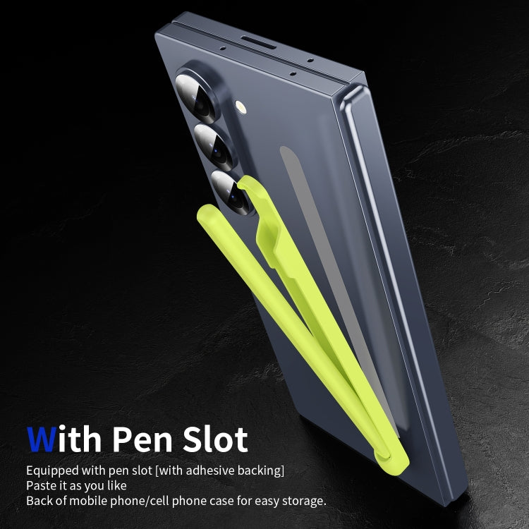 For Samsung Galaxy Z Fold6 / 5 / 4 / 3 Electromagnetic Stylus Pen with Pen Slot(Yellow Green) - Stylus Pen by PMC TechLife | Online Shopping South Africa | PMC TechLife | Buy Now Pay Later Mobicred