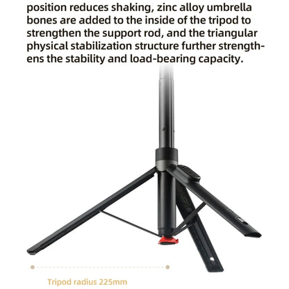 Xiaomi XMBJZPG01YM Zoom Floor Standing Bluetooth Stand Selfie Stick - Selfie Sticks by Xiaomi | Online Shopping South Africa | PMC Jewellery | Buy Now Pay Later Mobicred