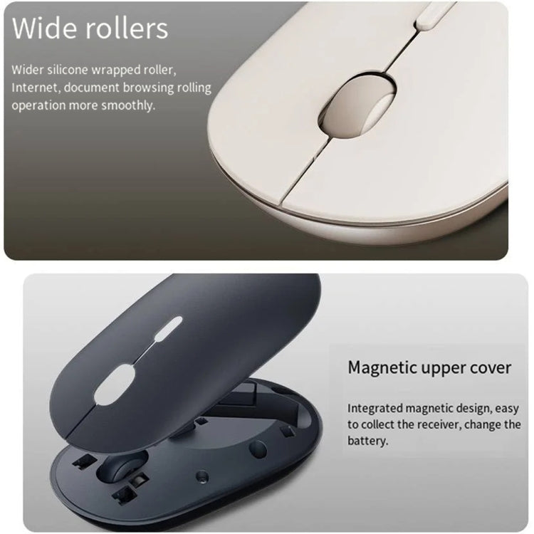 Original Xiaomi XMBXSB01YM Bluetooth Dual Mode Silent Portable Mouse 3(Gold) - free shipping - PMC Jewellery - Order now!