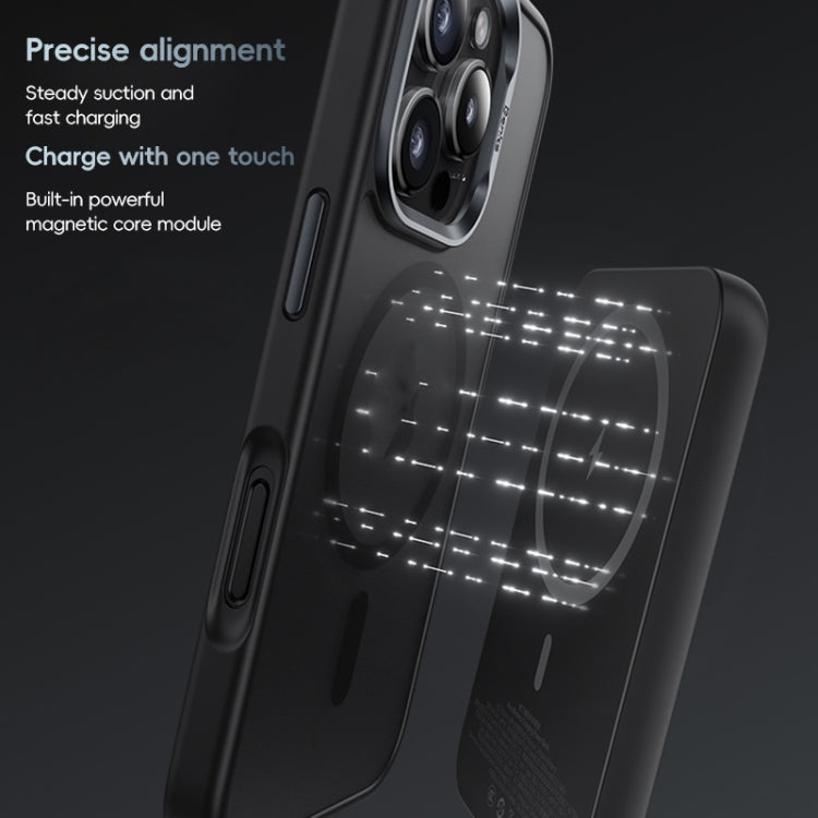 For iPhone 16 Plus Benks Skin Feel MagSafe Magnetic Shockproof Phone Case(Black) - iPhone 16 Plus Cases by Benks | Online Shopping South Africa | PMC Jewellery | Buy Now Pay Later Mobicred