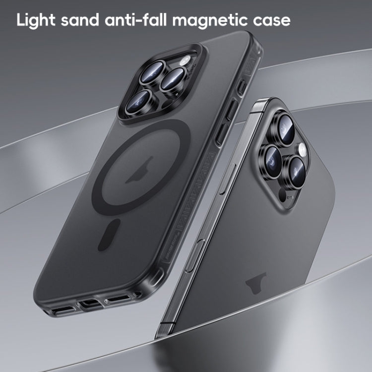 For iPhone 16 Benks Frosted MagSafe Magnetic Shockproof Phone Case(Black) - iPhone 16 Cases by Benks | Online Shopping South Africa | PMC Jewellery | Buy Now Pay Later Mobicred