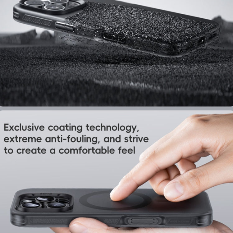 For iPhone 16 Pro Benks Frosted MagSafe Magnetic Shockproof Phone Case(Black) - iPhone 16 Pro Cases by Benks | Online Shopping South Africa | PMC Jewellery | Buy Now Pay Later Mobicred