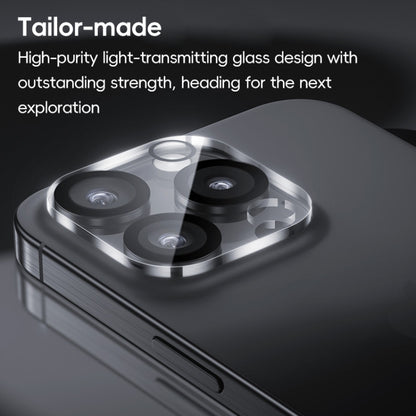 For iPhone 16 Pro Benks Integrated Transparent Rear Camera Lens Protective Film - iPhone 16 Pro Tempered Glass by Benks | Online Shopping South Africa | PMC Jewellery | Buy Now Pay Later Mobicred