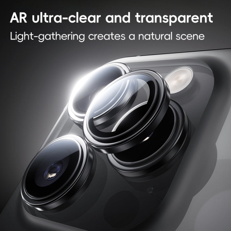 For iPhone 16 Plus Benks King Kong Series Corning Single Metal Lens Protective Film(Pink) - iPhone 16 Plus Tempered Glass by Benks | Online Shopping South Africa | PMC Jewellery | Buy Now Pay Later Mobicred