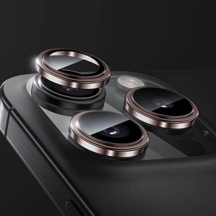 For iPhone 16 Pro Max Benks King Kong Series Corning Single Metal Lens Protective Film(Rose Gold) - free shipping - PMC Jewellery - Order now!
