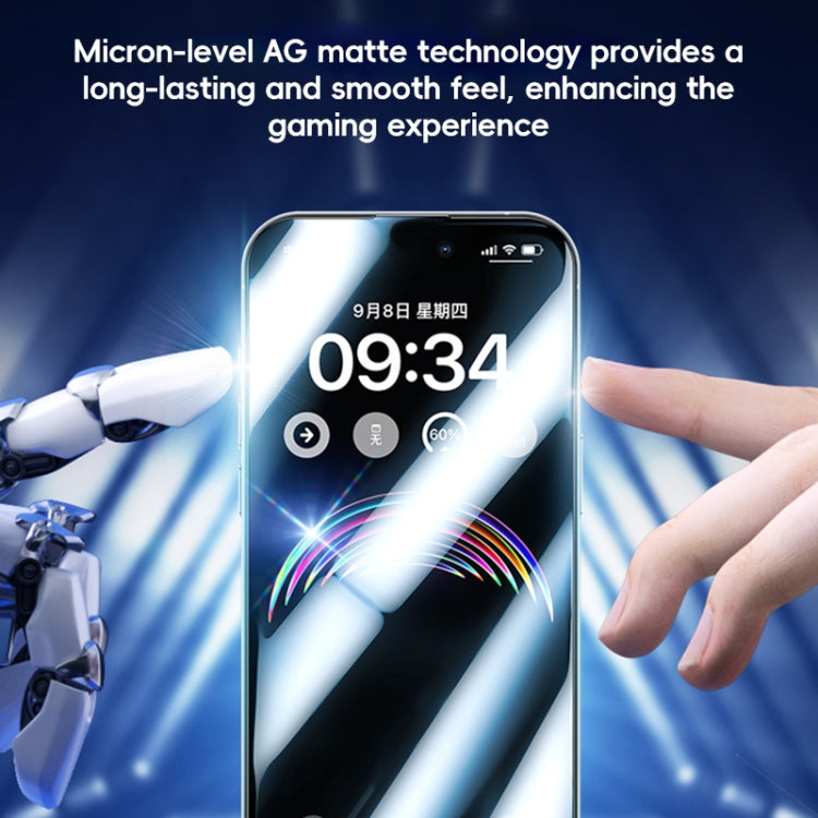 For iPhone 16 Plus Benks Ice Sense Gaming Frosted Tempered Glass Film - free shipping - PMC Jewellery - Order now!