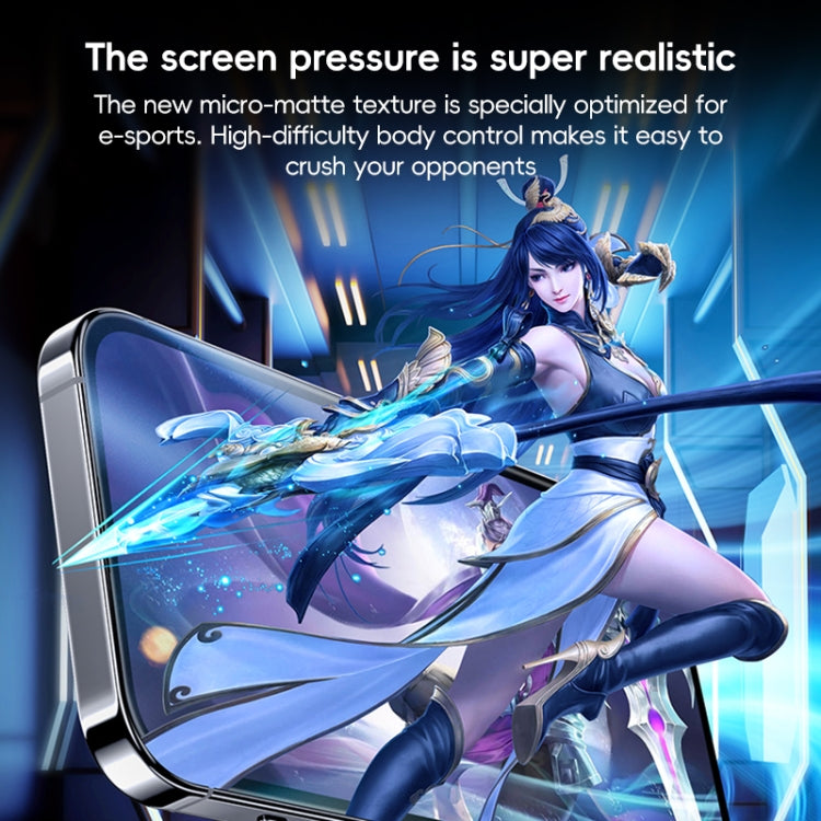 For iPhone 16 Plus Benks Ice Sense Gaming Frosted Tempered Glass Film - free shipping - PMC Jewellery - Order now!