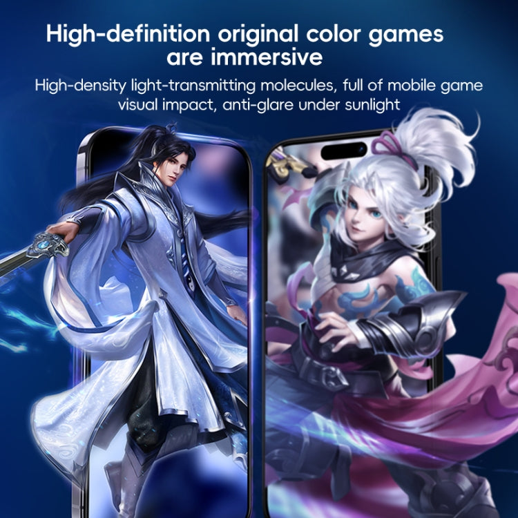 For iPhone 16 Plus Benks Ice Sense Gaming Frosted Tempered Glass Film - free shipping - PMC Jewellery - Order now!