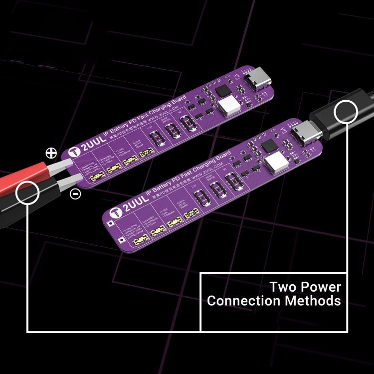2UUL BT01 PD Fast Charging No-Disassembly Battery Activation Board for iPhone 6 to 15 Pro Max - free shipping - PMC Jewellery - Order now!