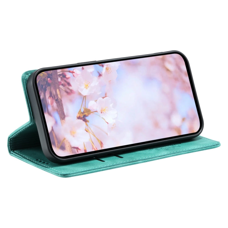 For Samsung Galaxy S25 Ultra 5G Totem Embossed Magnetic Leather Phone Case(Green) - Galaxy S25 Ultra 5G Cases by PMC Jewellery | Online Shopping South Africa | PMC Jewellery | Buy Now Pay Later Mobicred