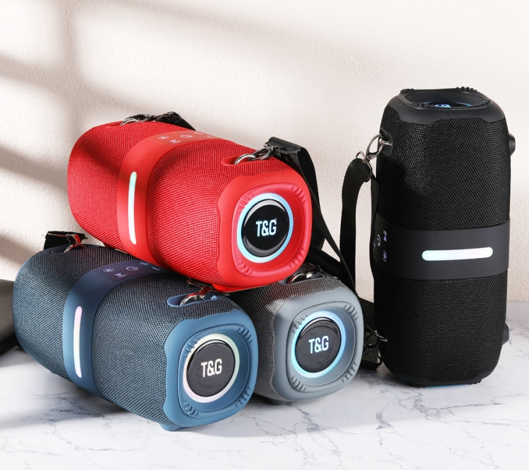 T&G TG669 Outdoor Portable TWS Colorful Wireless Bluetooth Speaker(Red) - free shipping - PMC Jewellery - Order now!