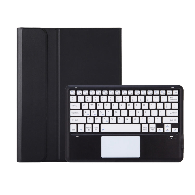 For Huawei MatePad Air 12 2024 Ultra-thin Detachable Bluetooth Keyboard Leather Tablet Case with Touchpad(Black White) - Huawei Keyboard by PMC Jewellery | Online Shopping South Africa | PMC Jewellery | Buy Now Pay Later Mobicred