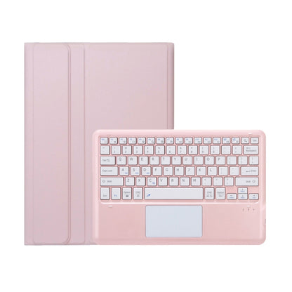 For Huawei MatePad Pro 12.2 Ultra-thin Detachable Bluetooth Keyboard Leather Tablet Case with Touchpad(Pink White) - Huawei Keyboard by PMC Jewellery | Online Shopping South Africa | PMC Jewellery | Buy Now Pay Later Mobicred