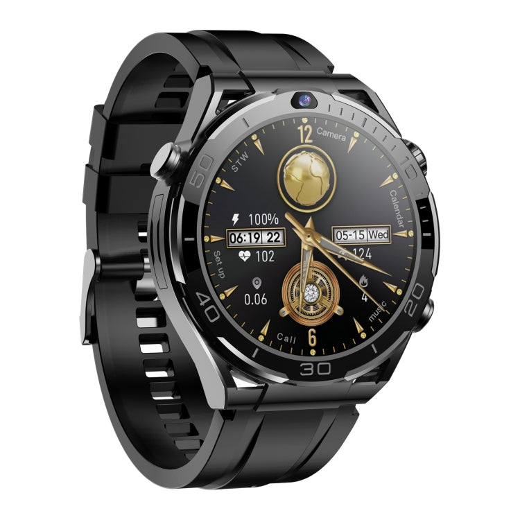 T7 1.508 inch 4G LTE Android 10 Smart Watch, 6GB+128GB, MTK6762 Octa Core, Support Heart Rate / Blood Oxygen(Silver) - free shipping - PMC TechLife - Order now!