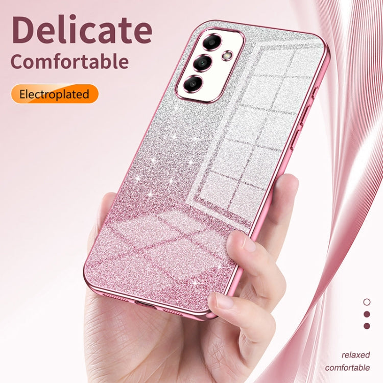 For Samsung Galaxy S25 Ultra 5G Gradient Glitter Powder Electroplated Phone Case(Purple) - Galaxy S25 Ultra 5G Cases by PMC Jewellery | Online Shopping South Africa | PMC Jewellery | Buy Now Pay Later Mobicred